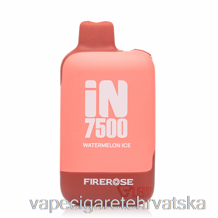 Vape Hrvatska Firerose In7500 Jednokratni Led Od Lubenice